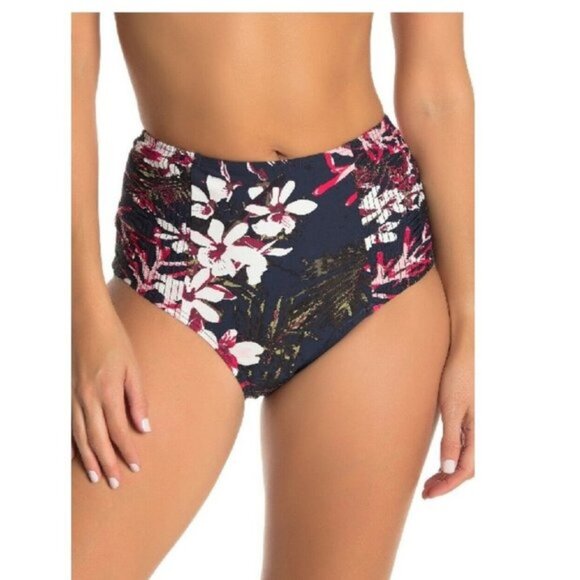 Tommy Hilfiger Tropical Orchid Azalea Swim Bottom - Picture 1 of 9